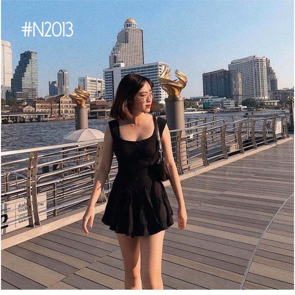 Đầm đen sexy cho ngày hè, dành cho cô nàng năng động cá tính