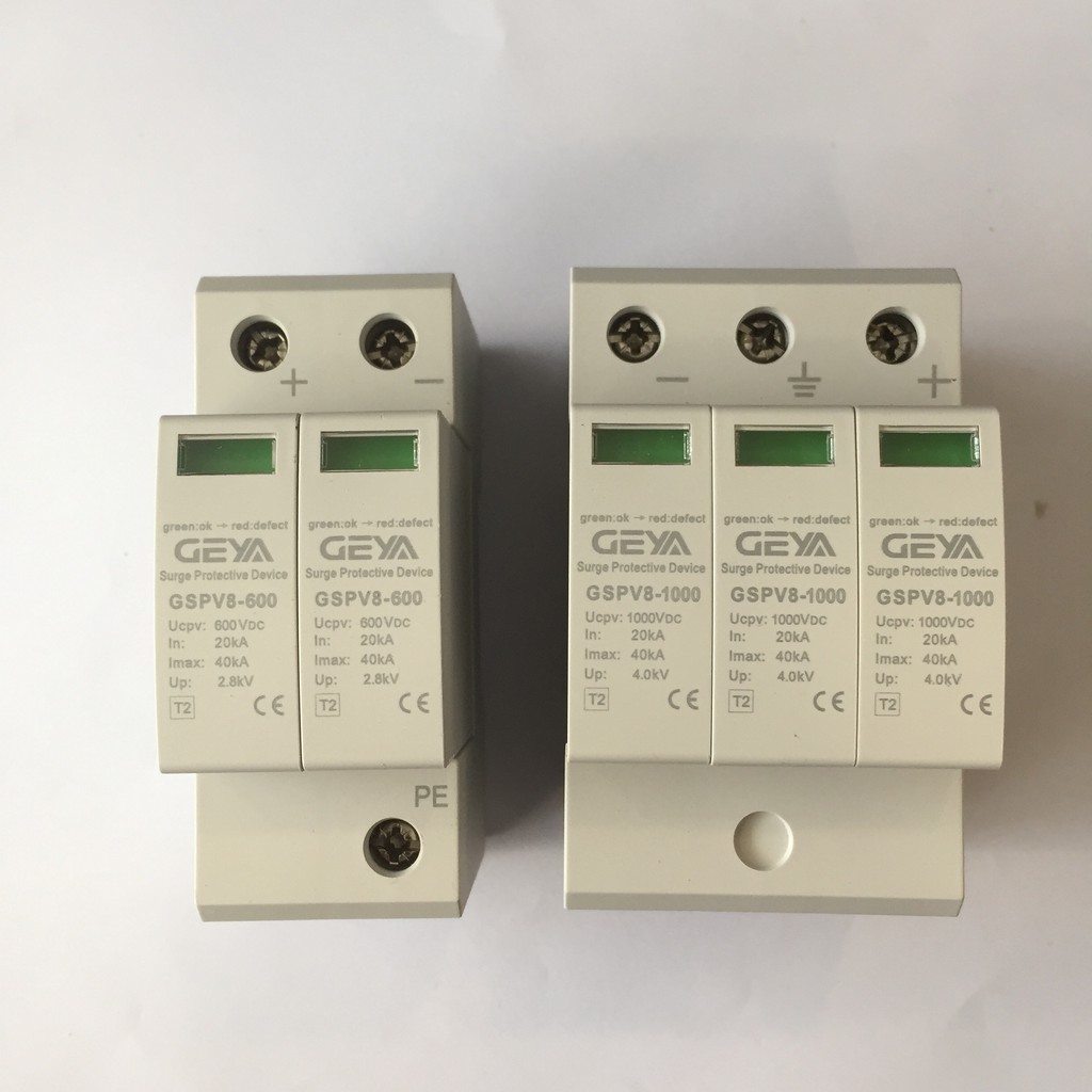 CB thiết bị chống sét lan truyền DC một chiều bảo vệ mạch bảo vệ quang điện GIVASOLAR GEYA DC 600V, 1000V