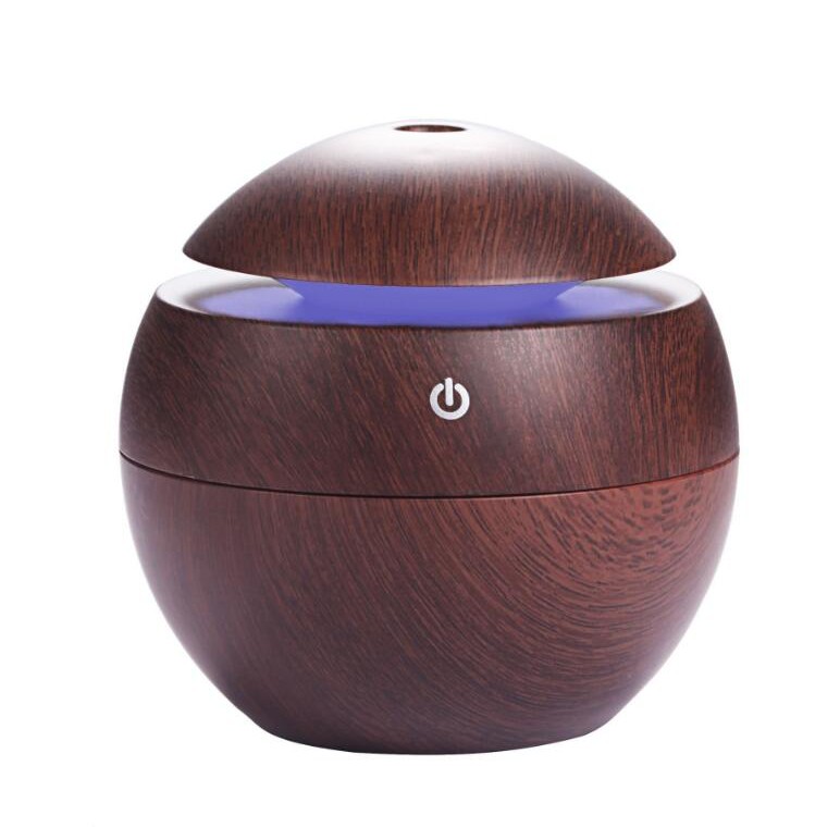 Máy Xông Khuếch Tán Tinh Dầu Mini Ultrasonic Aroma Humidifier (Đèn Led nhiều màu)