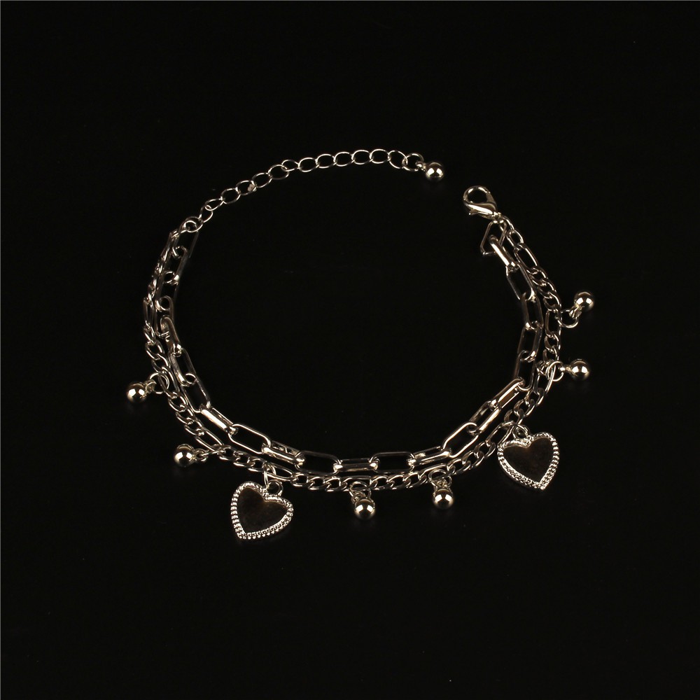 Lắc tay xích trái tim xinh xắn