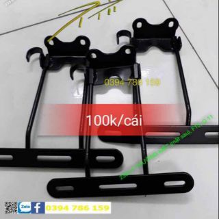 Bát biển số RAIDER FI lên SATRIA