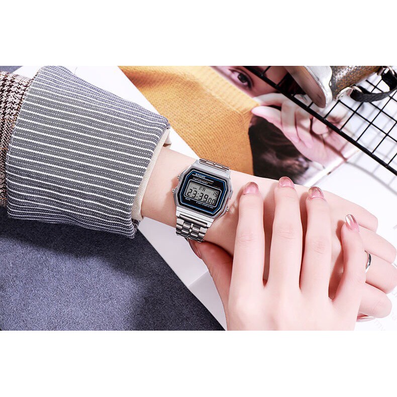 DHK007 [ĐẸP 2019] ĐỒNG HỒ NỮ DÂY KIM LOẠI WR MỚI VỀ ĐẸP 2019