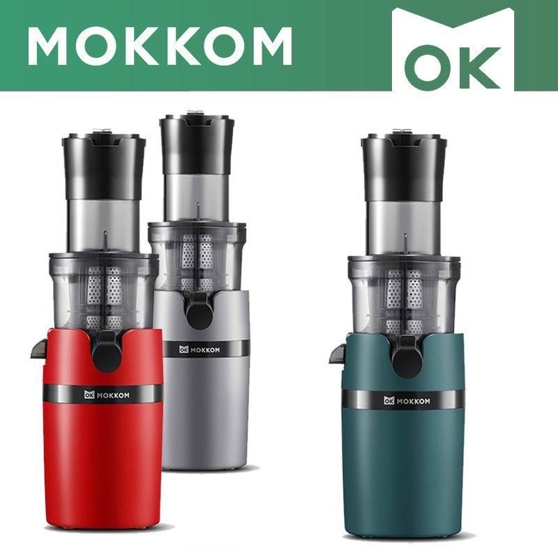 [Mã ELHA22 giảm 6% đơn 300K] Máy ép chậm hoa quả Mokkom MK199 đời mới nhất, cổ to siêu khỏe bảo hành 12 tháng