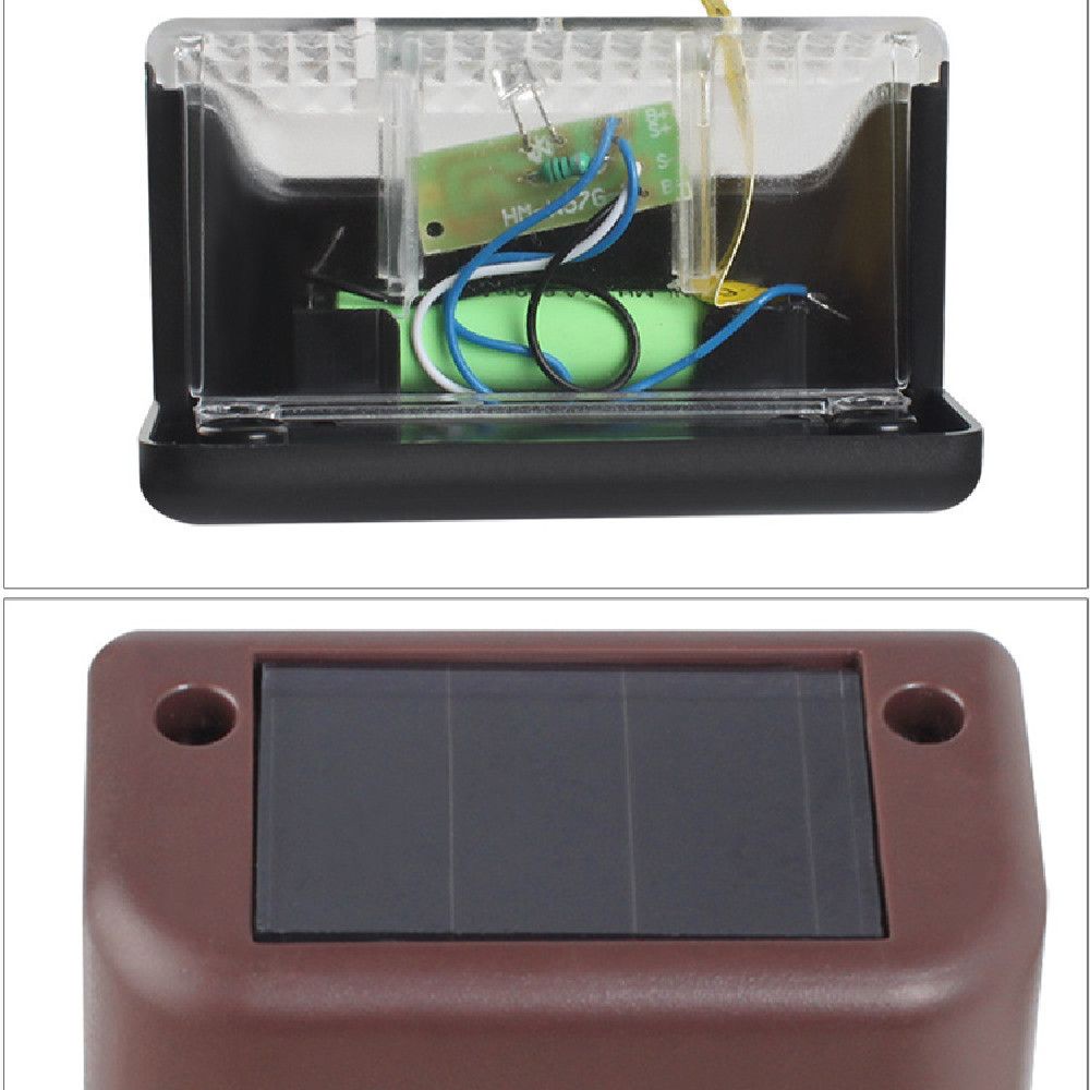 Đèn led mini sử dụng năng lượng mặt trời chống thấm nước chống bụi nhiều màu sắc ánh sáng tùy chọn