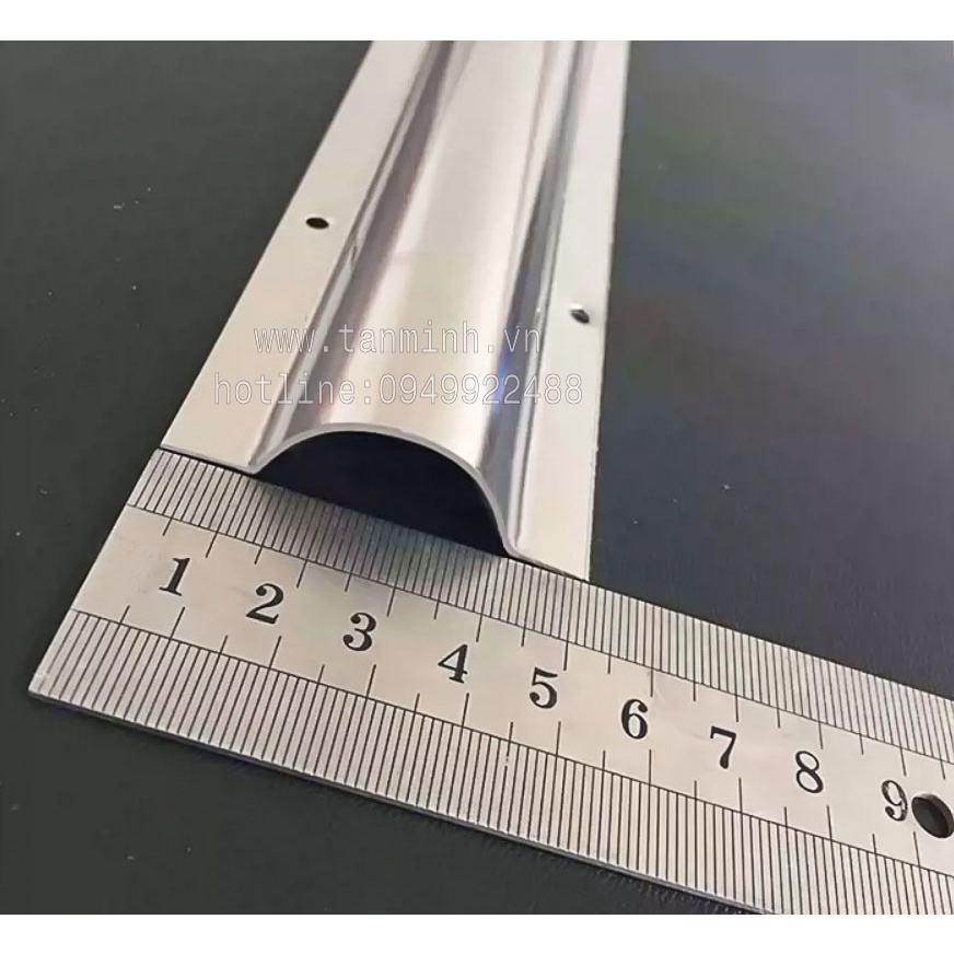 Nẹp sàn bán nguyệt Inox