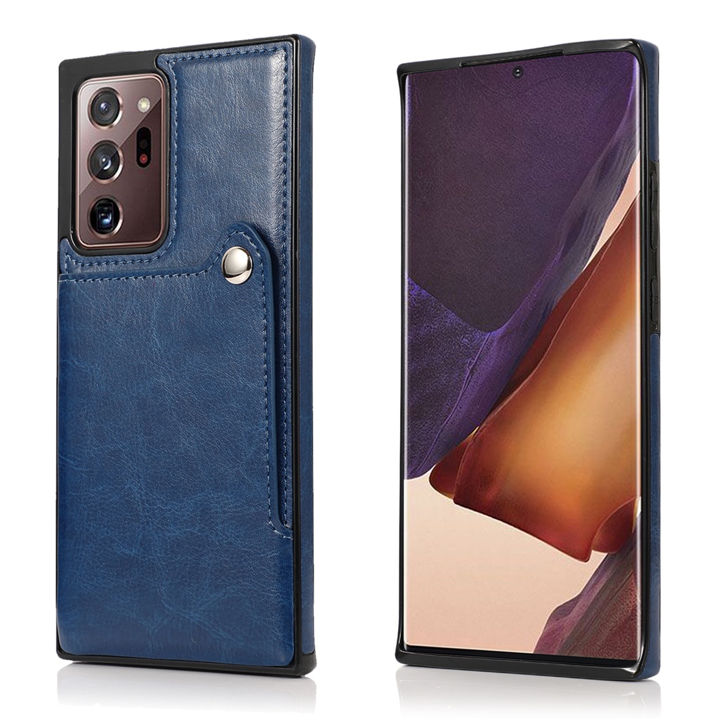 Bao Da PU Điện Thoại Nắp Lật Nam Châm Kiêm Ví Đựng Thẻ Samsung Galaxy Note 8 / Note 9 / Note 10 / Note 10 Plus / Note 20 / Note 20 Ultra Vỏ