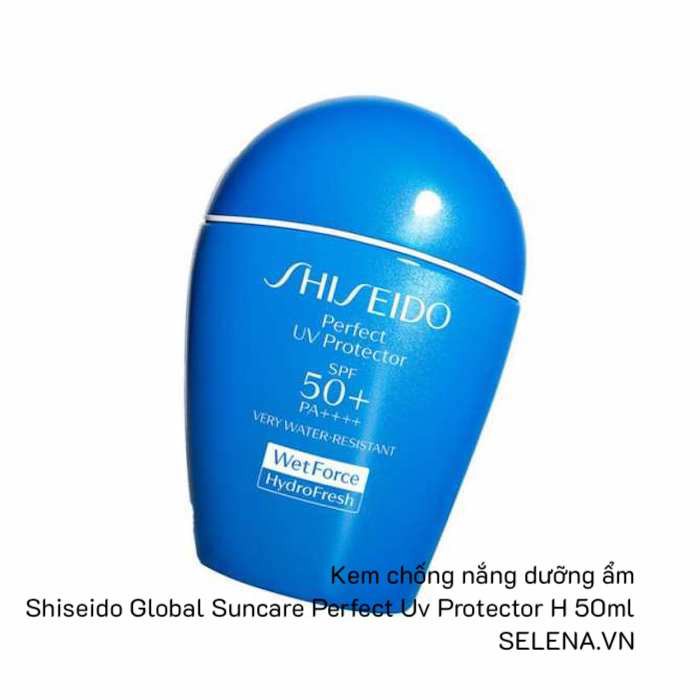 [CHÍNH HÃNG] Kem chống nắng dưỡng ẩm Shiseido Global Suncare Perfect Uv Protector H 50ml