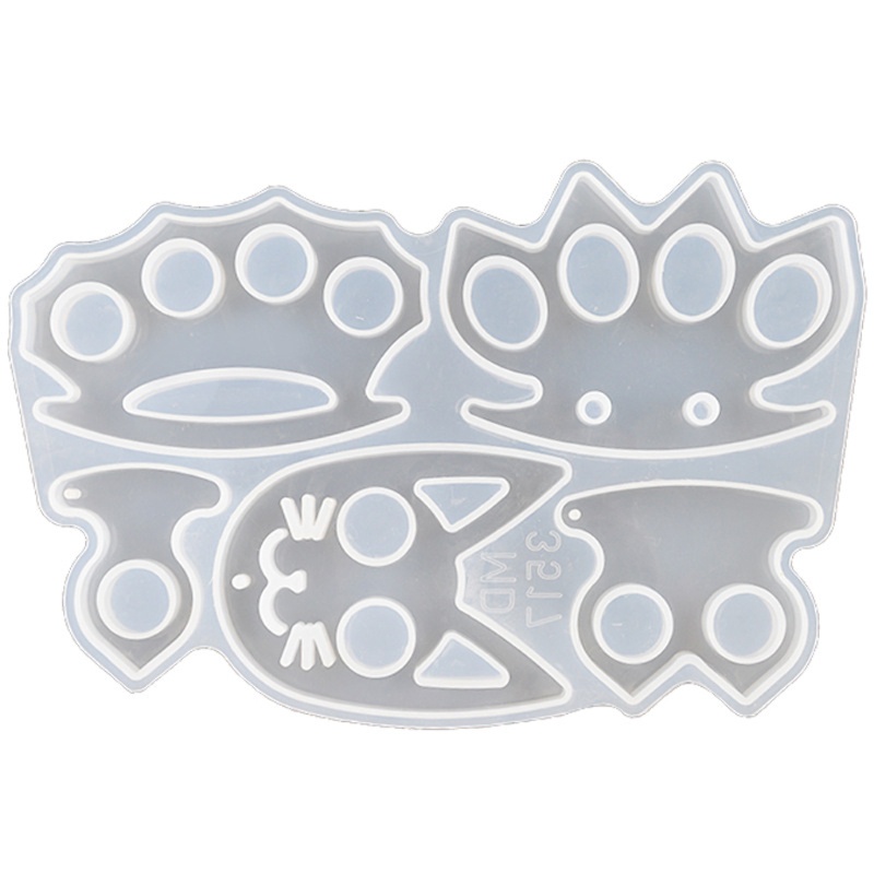 Khuôn Silicone Làm Móc Khóa / Trang Sức Bằng Nhựa Resin