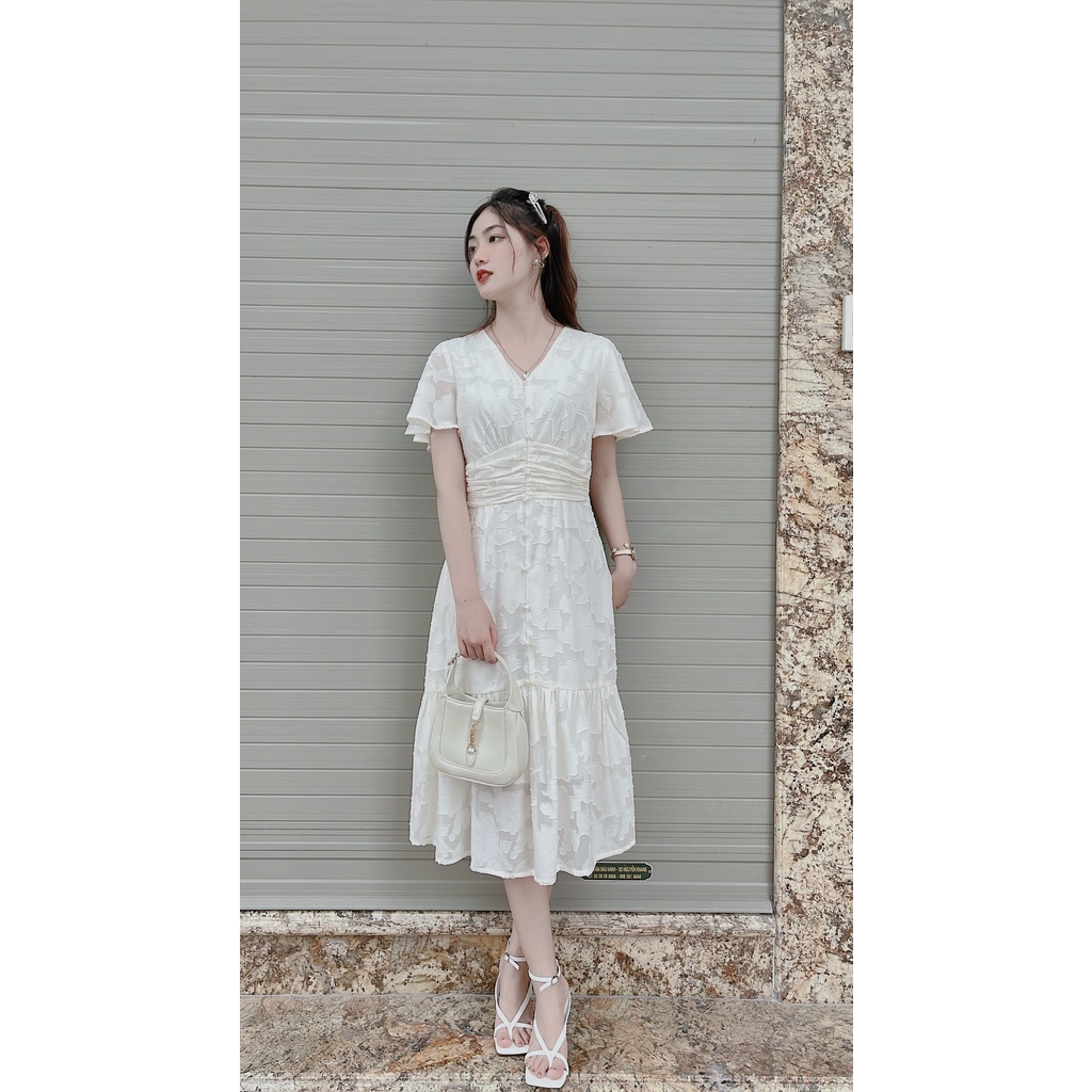 Váy CRUSH TAY CÁNH TIÊN tiểu thư có cl