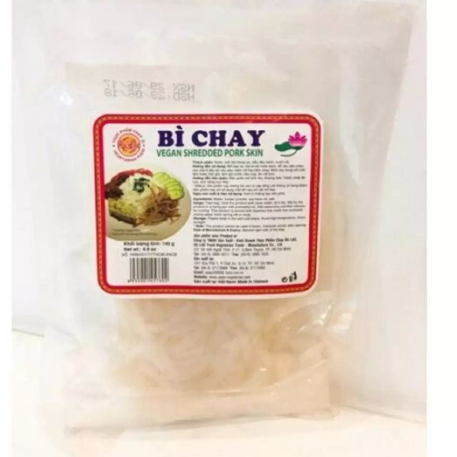 Bì chay Âu Lạc gói 140g