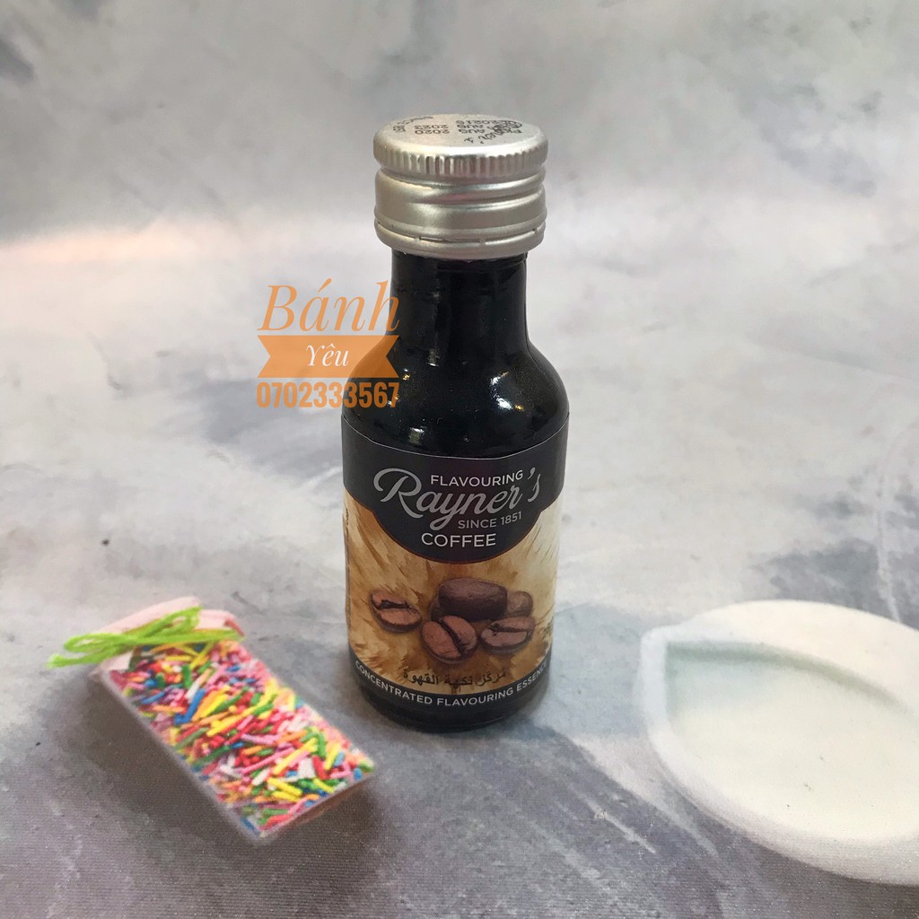 Tinh chất Rayners hương Cà phê - Hương Coffee 28ml - PL871