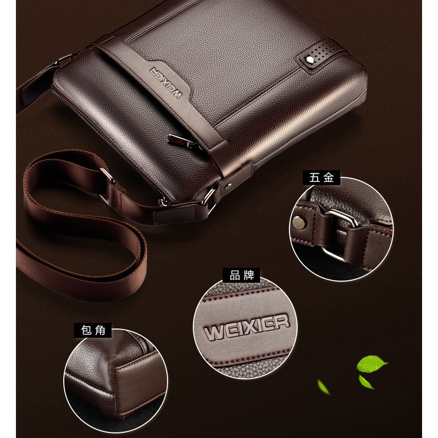 Cặp đeo chéo da sần sang trọng TD048 | BigBuy360 - bigbuy360.vn