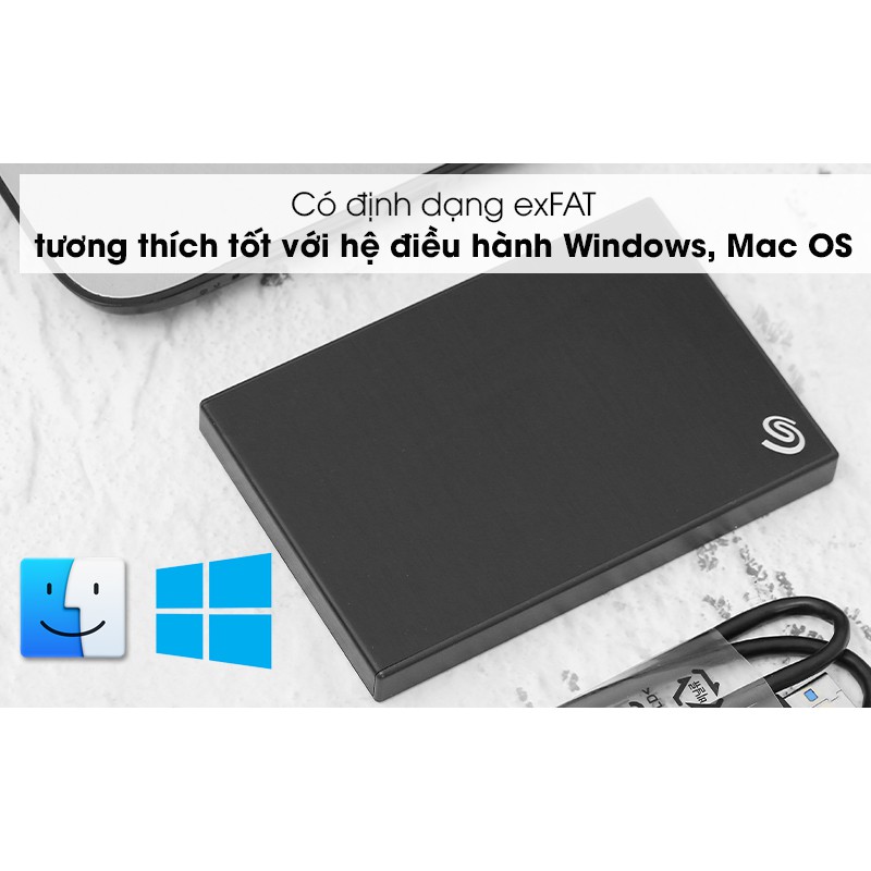 Ổ cứng seagate backup plus  FREE SHIP Ổ cứng rời 1TB usb 3.0 seagate bảo hành 24 tháng lỗi 1 đổi 1