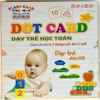 BỘ DOT DẠY TRẺ HỌC TOÁN THEO PHƯƠNG PHÁP GLENN DOMAN