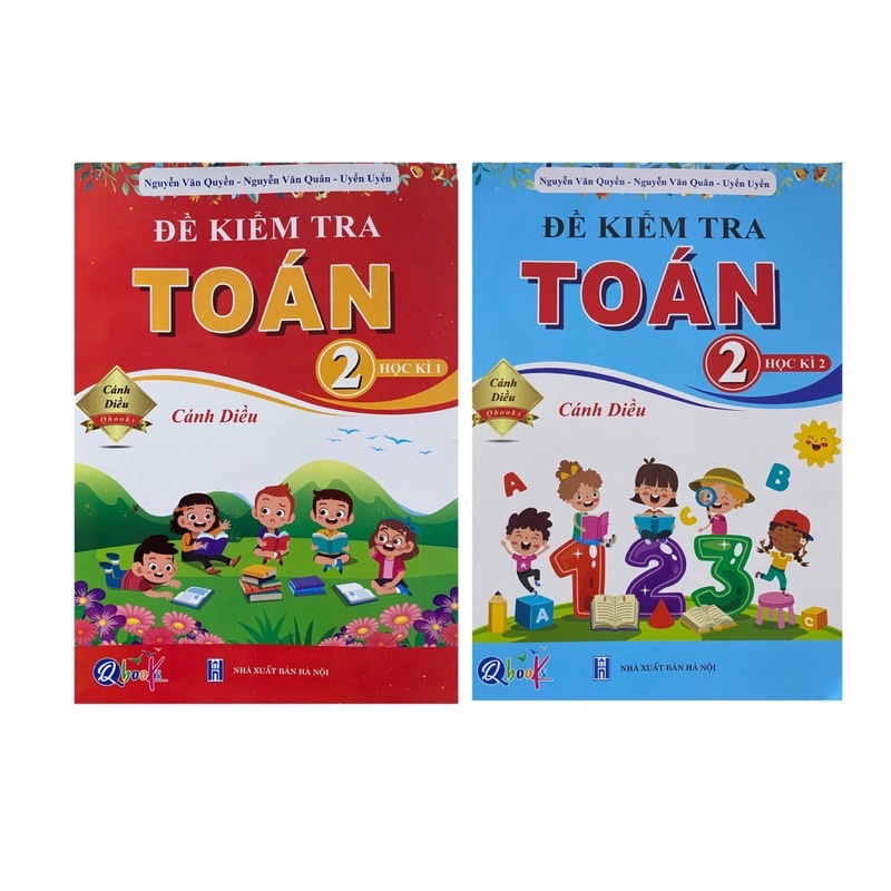 Sách - (Combo 2 tập) Đề Kiểm Tra Toán 2 (Cánh Diều)