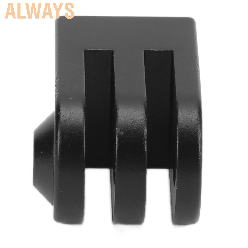 Bộ chuyển đổi chân đế ba chân bằng hợp kim nhôm màu đen mini 1/4 inch cho máy ảnh chuyển động | BigBuy360 - bigbuy360.vn