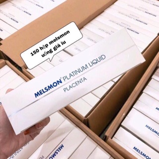 Tnhau thai ngựa Melsmon Platinum Liquid Placenta 1 hộp