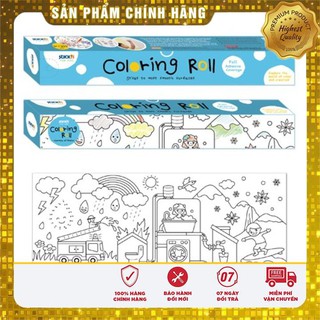 Tranh Giấy Dán Tô Màu - Coloring Roll