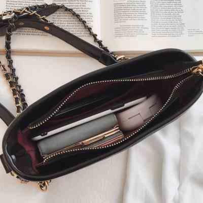 Túi đeo chéo hobo hai dây kép đế cứng hàng quảng châu