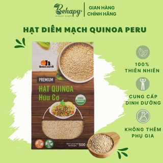 Hạt diêm mạch Quinoa Peru mix hữu cơ hộp 500gr, thơm ngon bổ dưỡng, tốt cho sức khỏe - Healthyfood - Behapy
