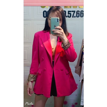 blazer hồng25