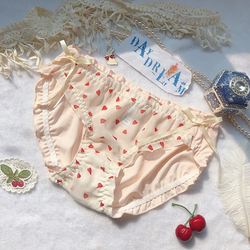 Quần lót nữ lụa nhún nơ xinh Day Dream_NuciFera