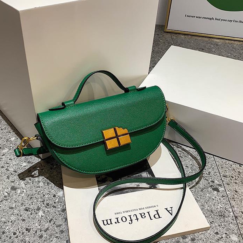 Ielgy Túi Xách Đeo Vai Kiểu Yên Ngựa Cầm Tay Phổ Biến Cho Nữ