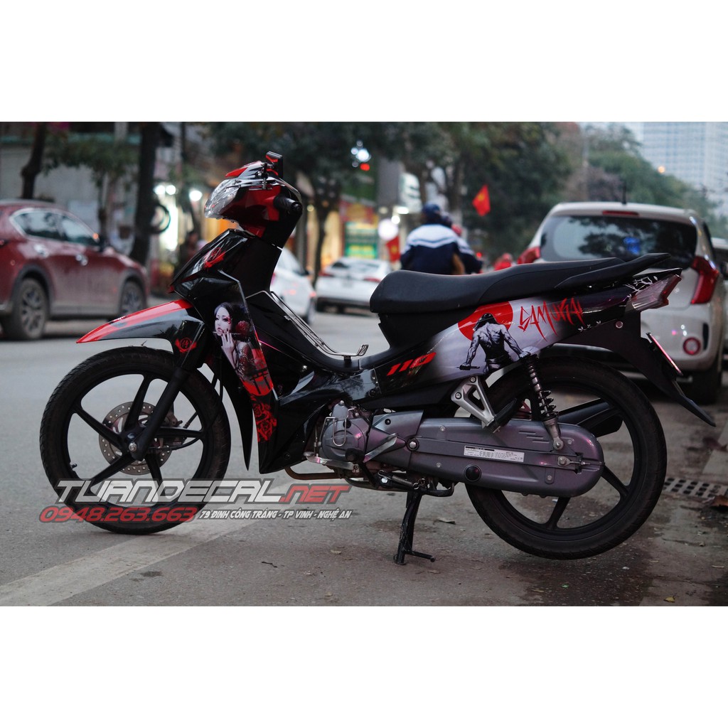 Tem Trùm HonDa Blade Samurai