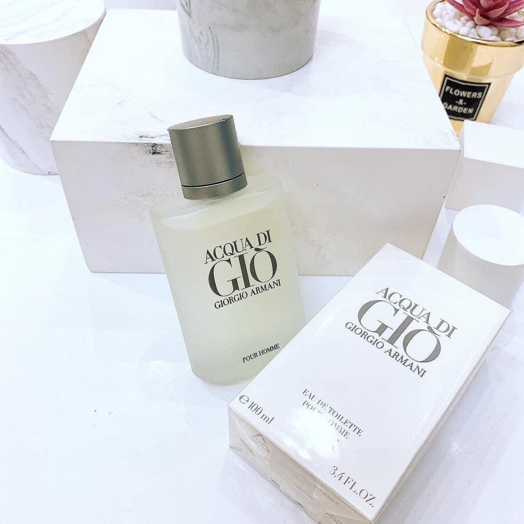 Nước hoa nam Giorgio Armani Acqua Di Gio Pour Homme EDT Giò Trắng Nam Tính Tươi Mát HD Perfume