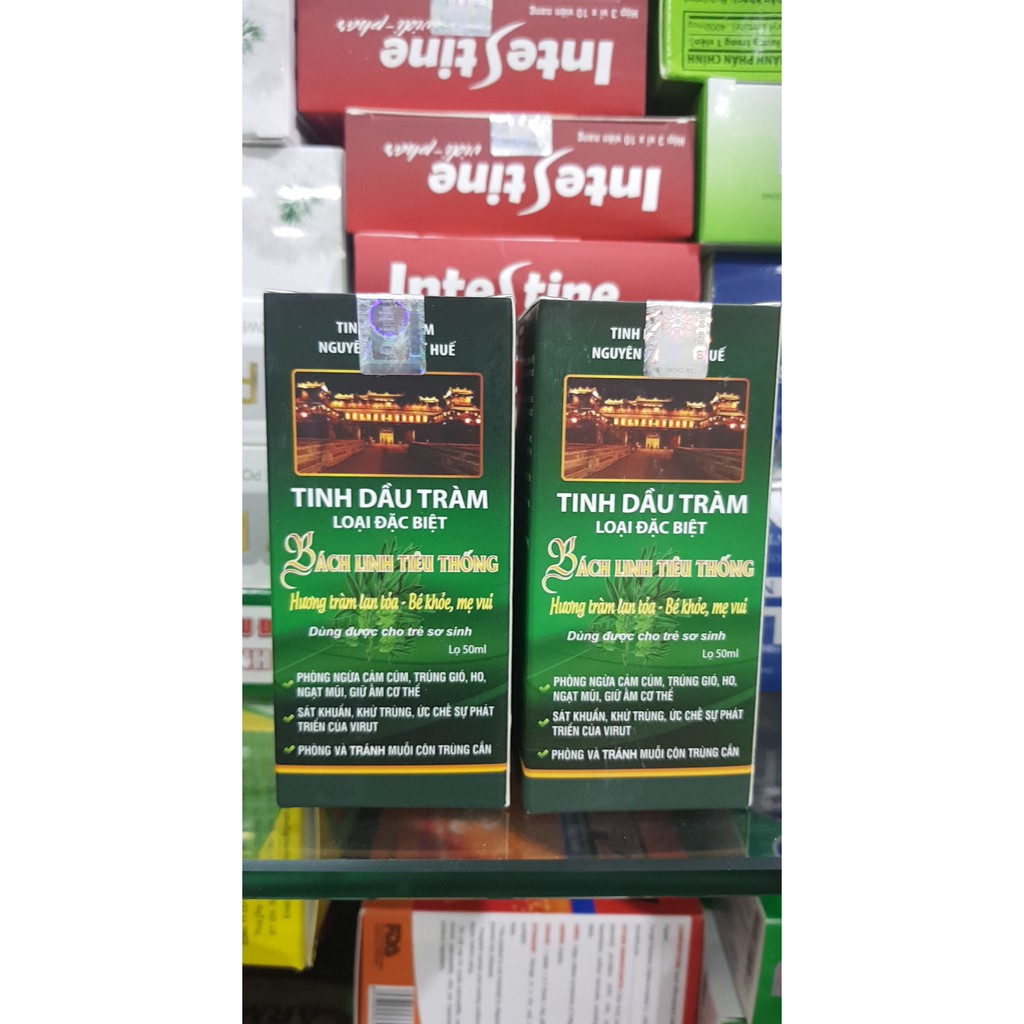 TINH DẦU TRÀM BÁCH LINH TIÊU THỐNG 50ml