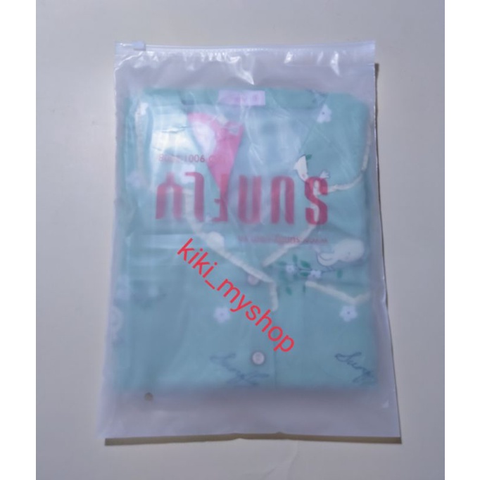 Túi zip lụa mờ khoá kéo 30*40 đựng quần áo, giày dép