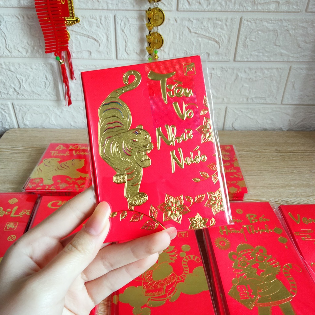 Tập bao lì xì ngày Tết [ 1 tập có 6 chiếc ]