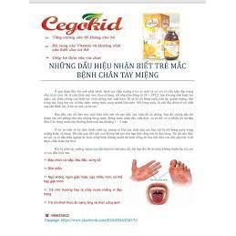HĐ-VAT CHÍNH HÃNG CEGOKID CHAI 125ML