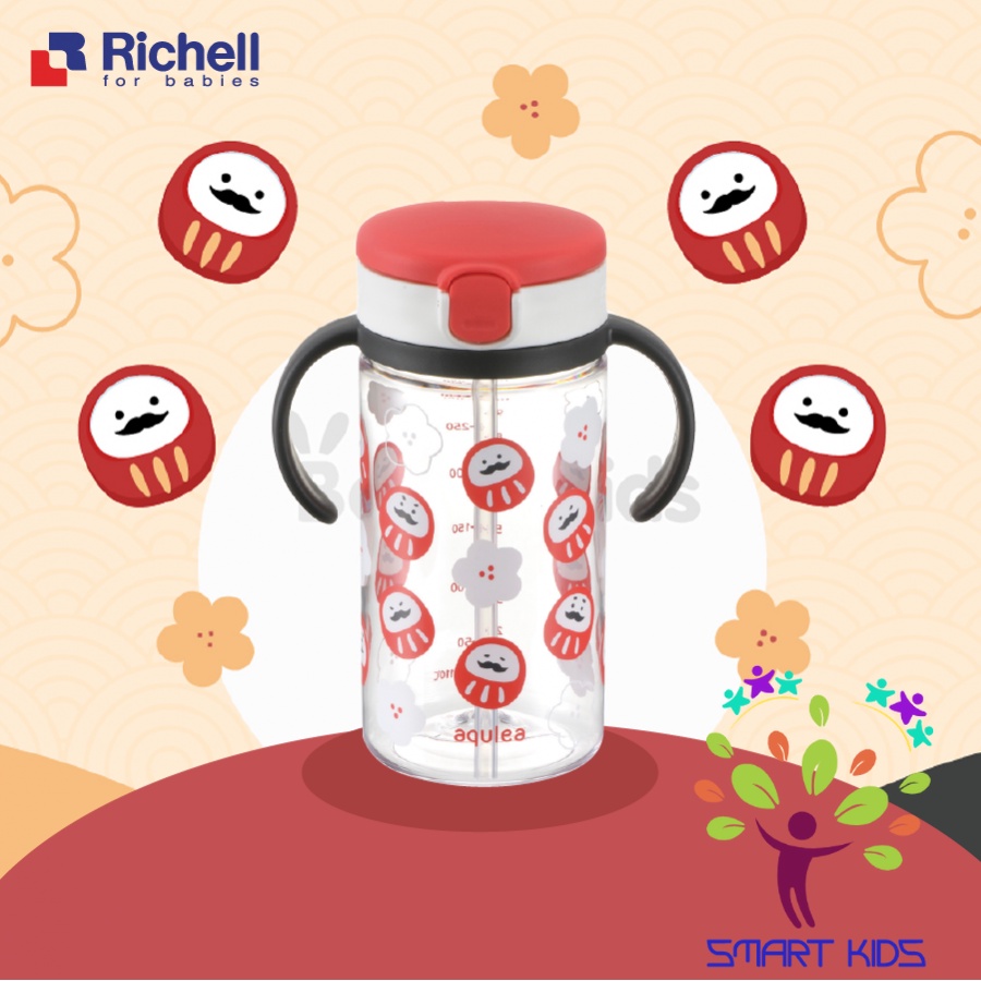 BÌNH ỐNG HÚT AQ RICHELL 320ML PHIÊN BẢN GIỚI HẠN 2022