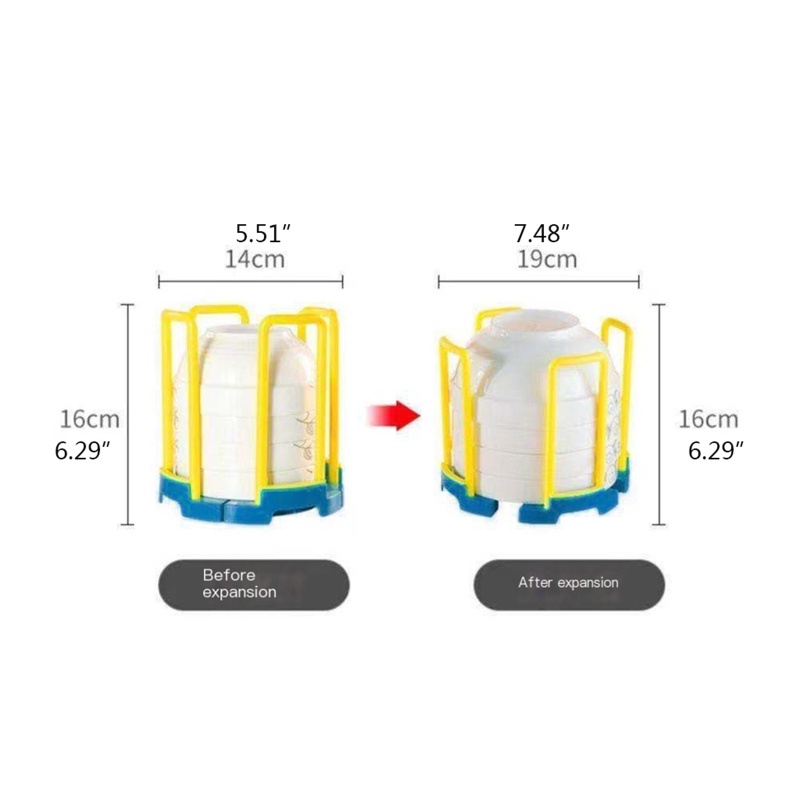 Giá Đỡ Chén Dĩa Ráo Nước Có Thể Điều Chỉnh