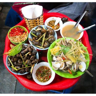 COMBO ỐC VẶN, ỐC MÍT, NGAO TRẮNG