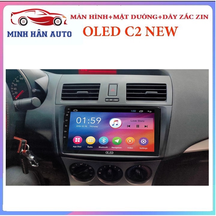 TẶNG VIETMAP S1-COMBO màn hình OLED C2 NEW kèm dưỡngcho xe MAZDA3 2010, đồ chơi nội thất xe hơi