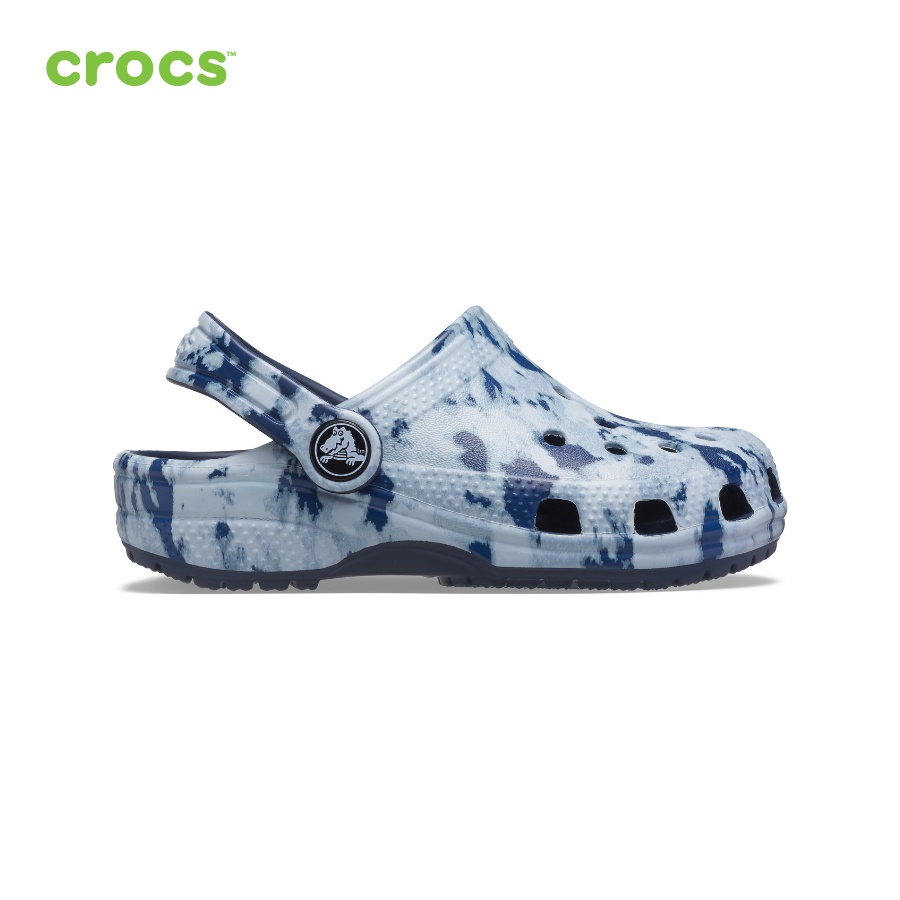 Giày lười clog trẻ em Crocs Classic Tie Dye Mania - 206486-95T