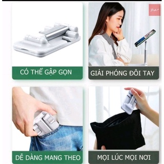 Giá đỡ điện thoại, (mẫu mới) gấp gọn được