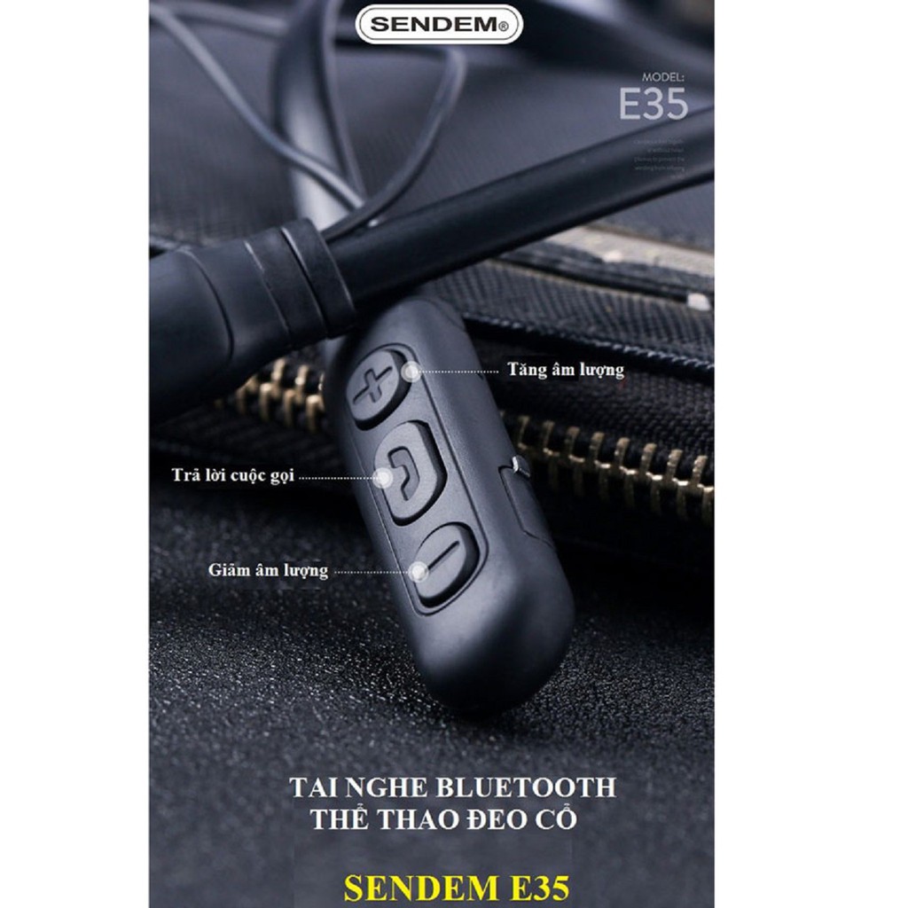 [Mua 5 cái Giá Sỉ] Tai Nghe Nhét Tai Bluetooth E35 Pin trâu 15 Tiếng - Hàng cao cấp - Bảo hành 12 Tháng 1 ĐỔI 1 | BigBuy360 - bigbuy360.vn