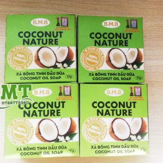 Xà bông dừa thiên nhiên B.M.B (1 cục)