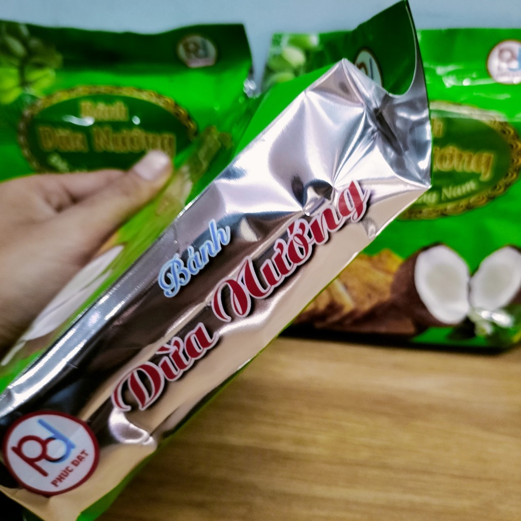 Bánh Dừa Nướng Quảng Nam Đặc Sản Hiệu Phúc Đạt 180g - Món Bánh Ăn Vặt