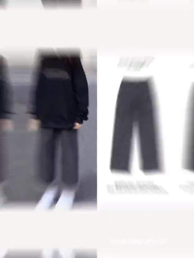 Quần jeans ống suông rộng đen xám nữ phong cách Retro Ulzzang (Có Bigsize ) - Quần jean ống rộng Kyubi JEMI.Re | BigBuy360 - bigbuy360.vn