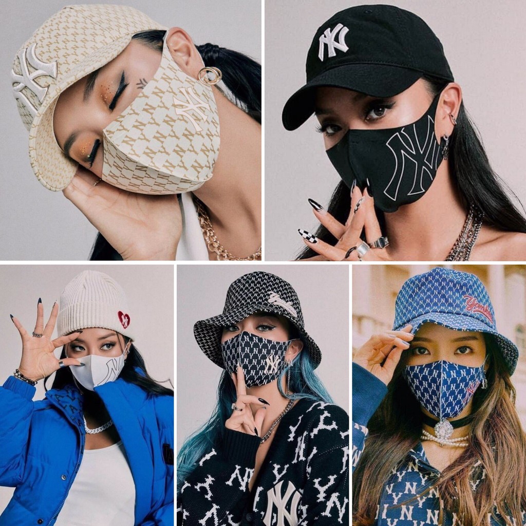 ⚡️ Khẩu Trang Vải M.L.B NY Nhiều Màu HÀNG XUẤT DƯ FULL TEM TAG