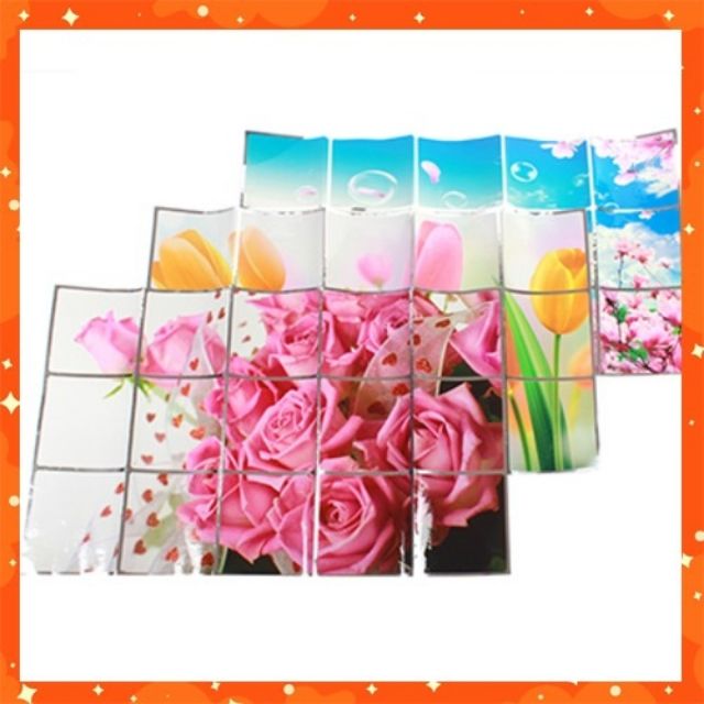 [FREESHIP] Giấy dán tường, Decal dán nhà bếp cách nhiệt chống văn dầu mỡ 70x45cm