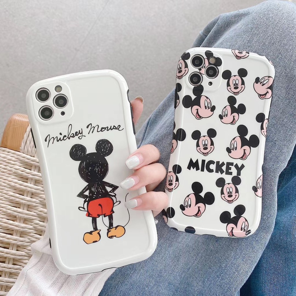 Ốp điện thoại mềm họa tiết Mickey/Minnie đáng yêu cho iPhone11 11Promax 7Plus 7 8 8 X XR XSmax SE2020 | BigBuy360 - bigbuy360.vn