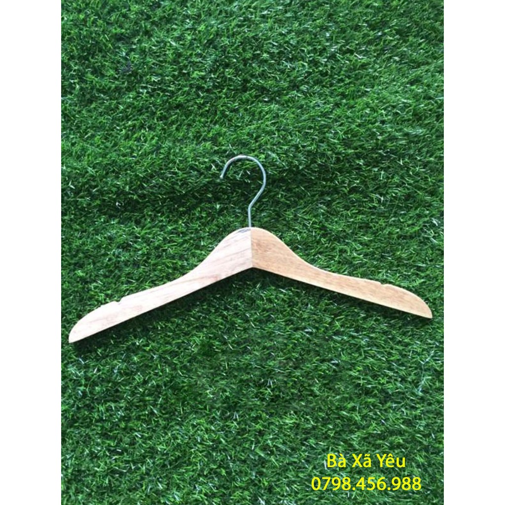 Combo 10 móc treo quần áo gỗ - BX0332