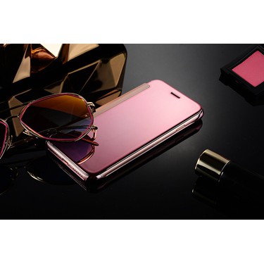 Ốp điện thoại PC trong suốt nắp lật tráng gương cho iPhone 6 6s 7 8 plus X XR XS MAX 11 PRO MAX