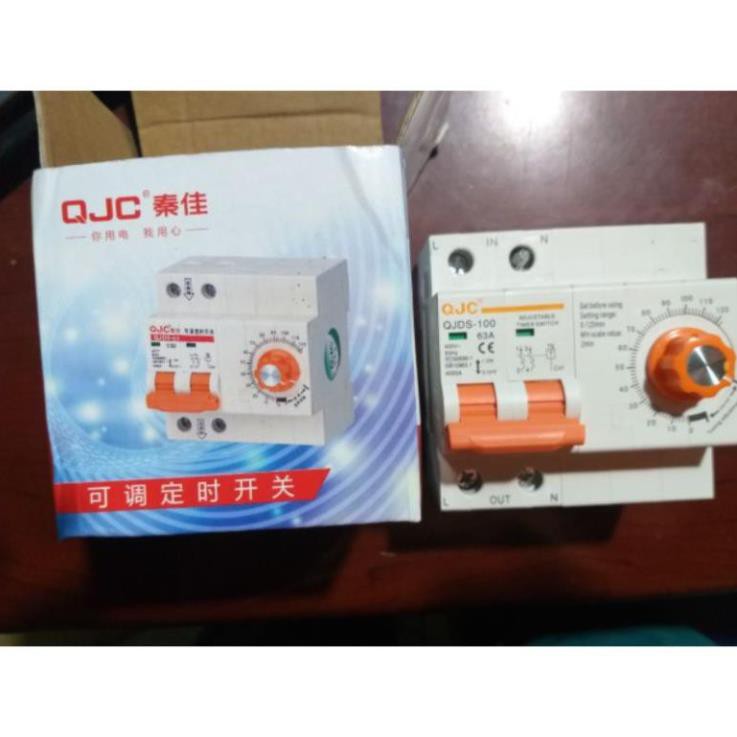 Aptomat hẹn giờ tủ cơm nồi hấp nồi hơi 63a 2P