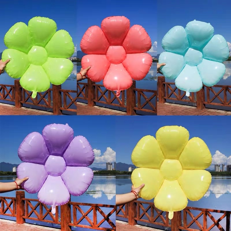 bong bóng hình hoa cúc trang trí sinh nhật hàn quốc cho bé